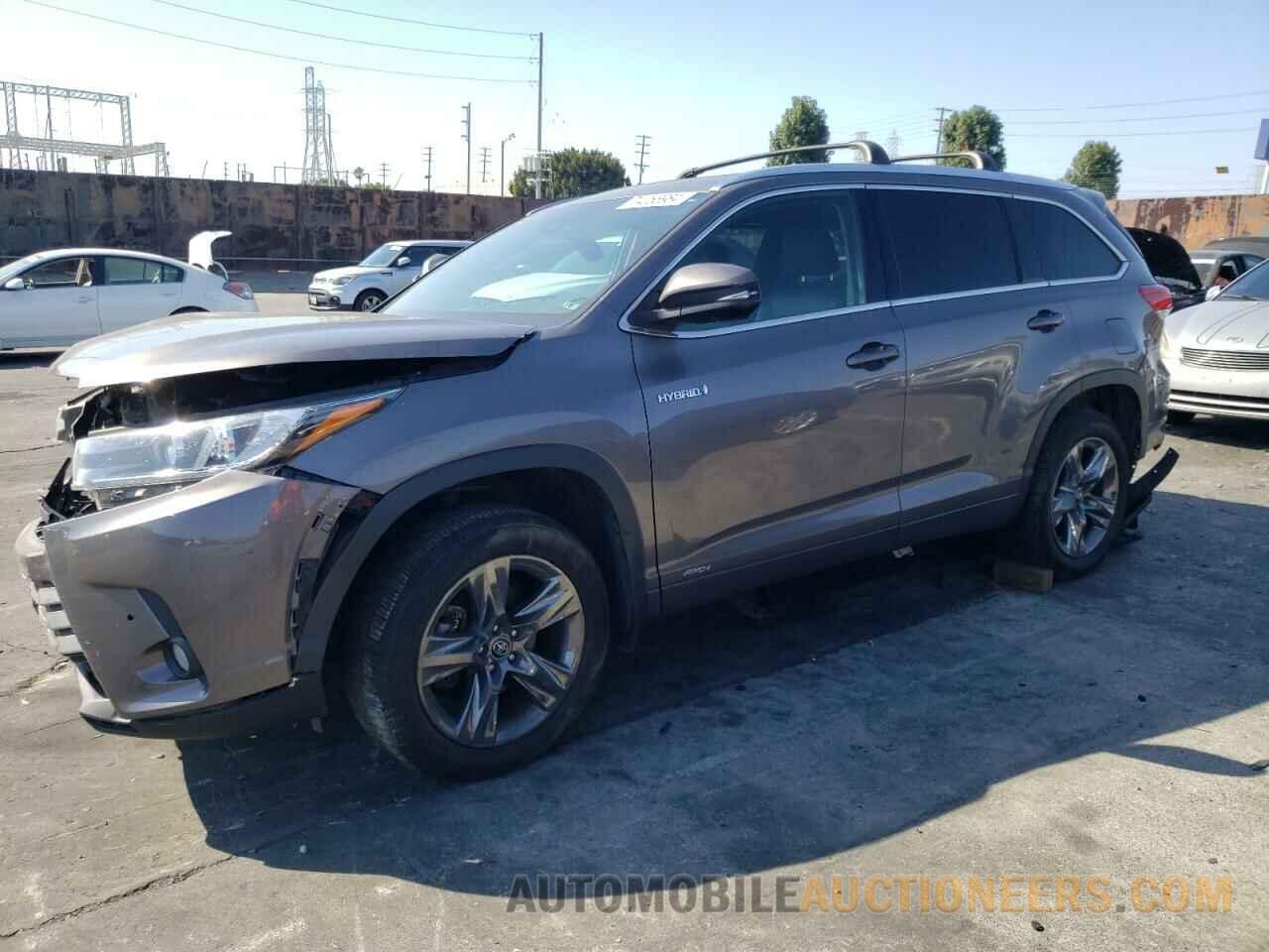 5TDDGRFHXJS042284 TOYOTA HIGHLANDER 2018