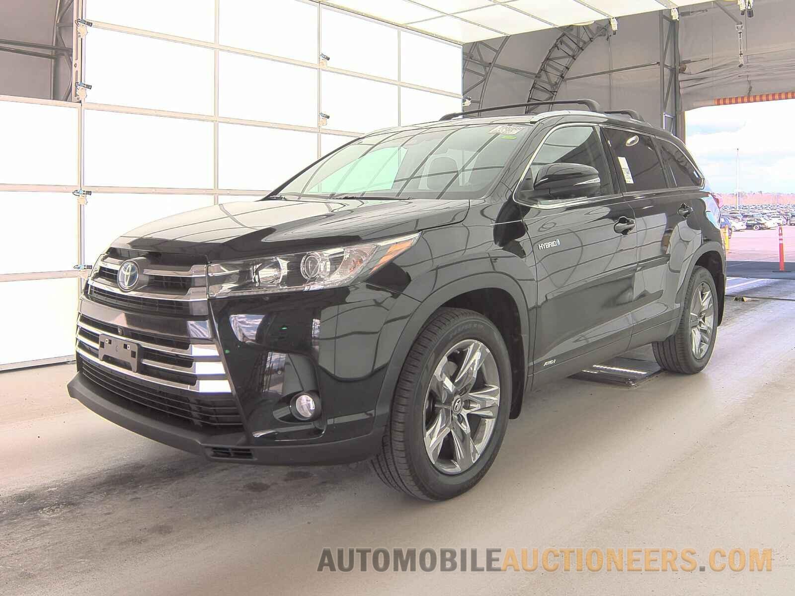 5TDDGRFHXJS043869 Toyota Highlander Hybrid 2018