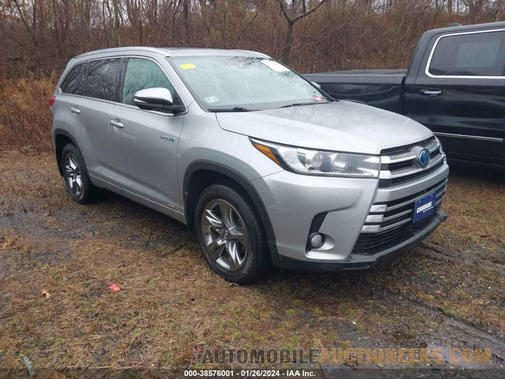 5TDDGRFHXJS050059 TOYOTA HIGHLANDER HYBRID 2018