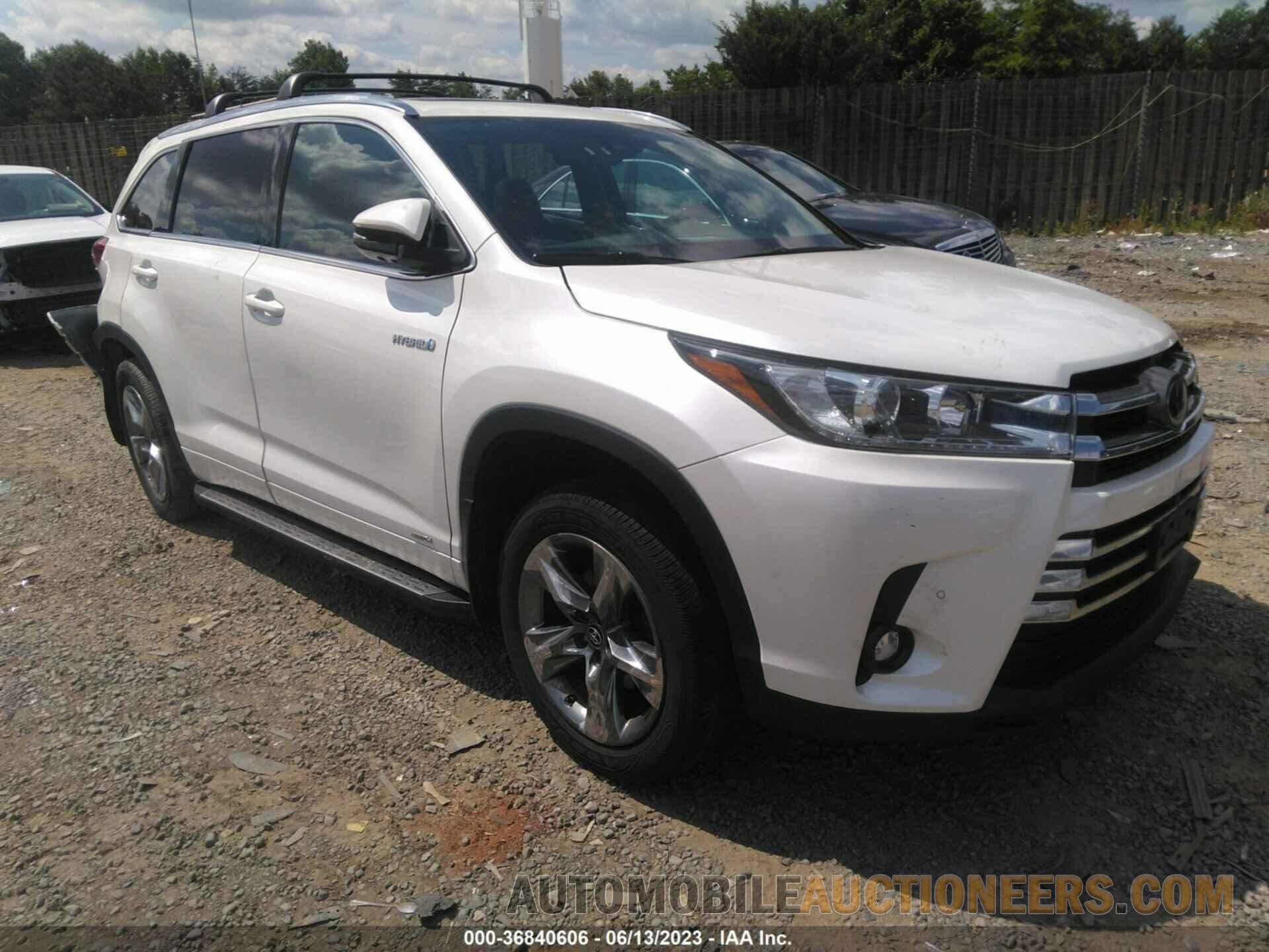 5TDDGRFHXKS057479 TOYOTA HIGHLANDER 2019