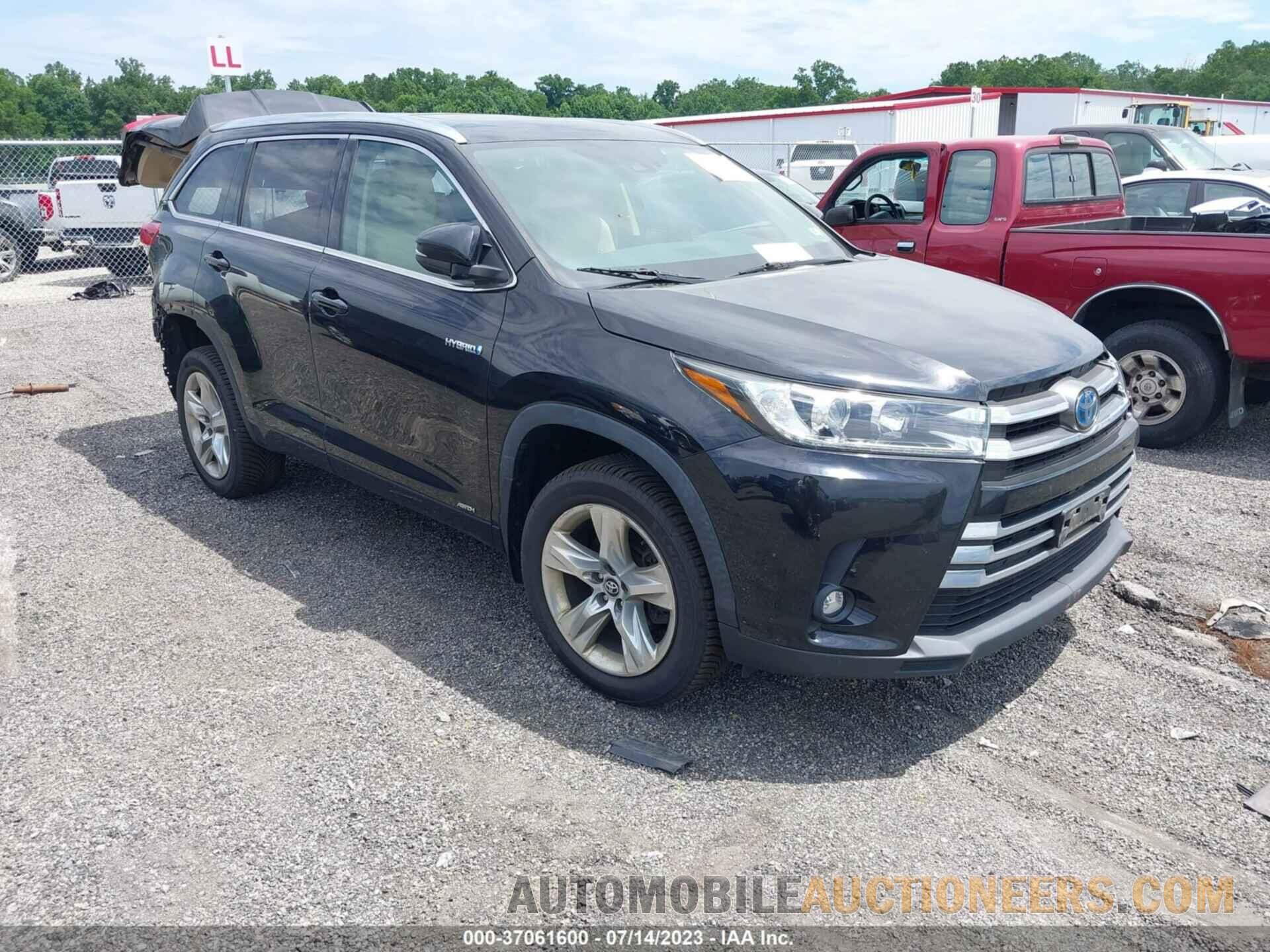 5TDDGRFHXKS071897 TOYOTA HIGHLANDER 2019