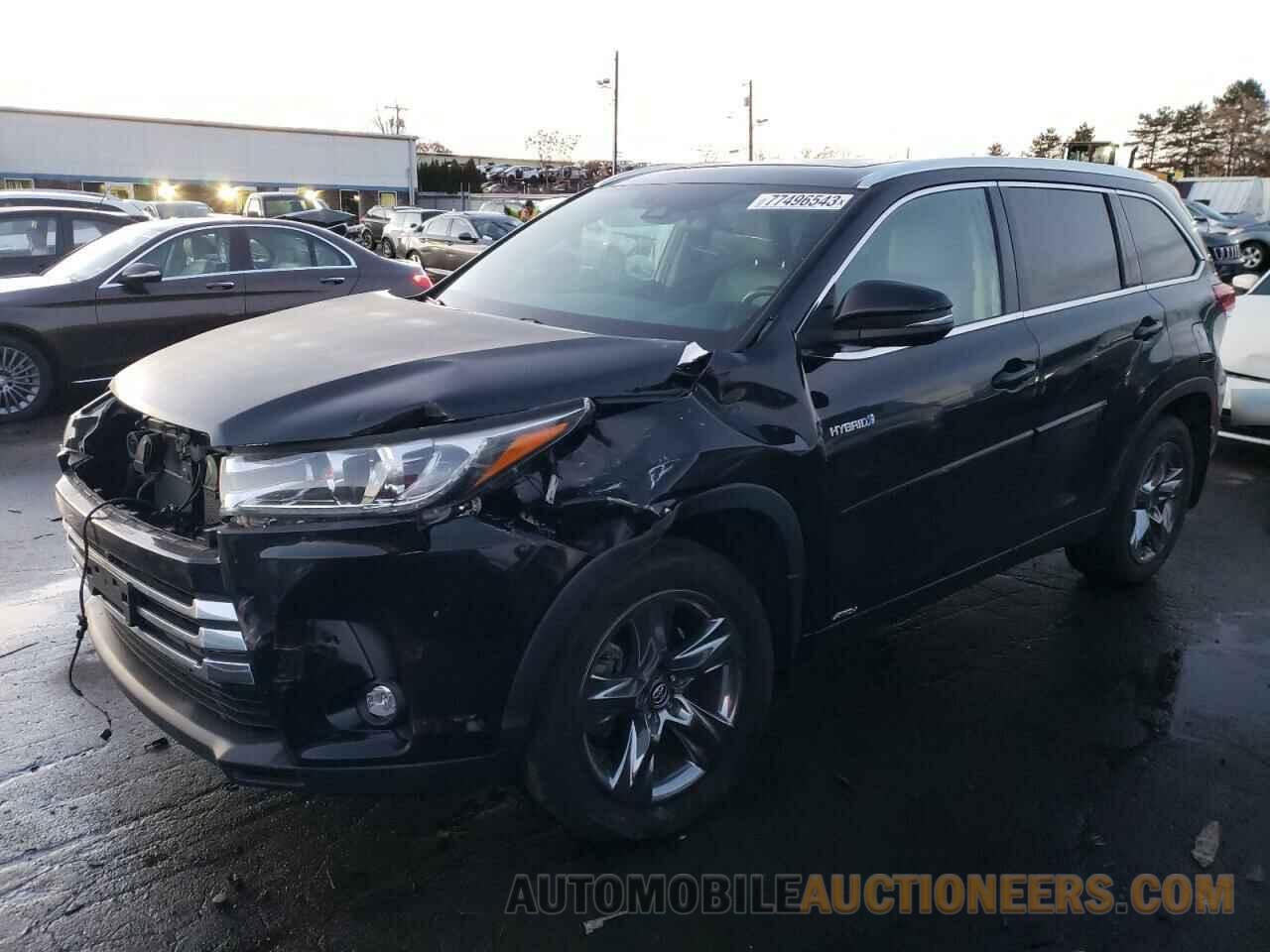 5TDDGRFHXKS074394 TOYOTA HIGHLANDER 2019