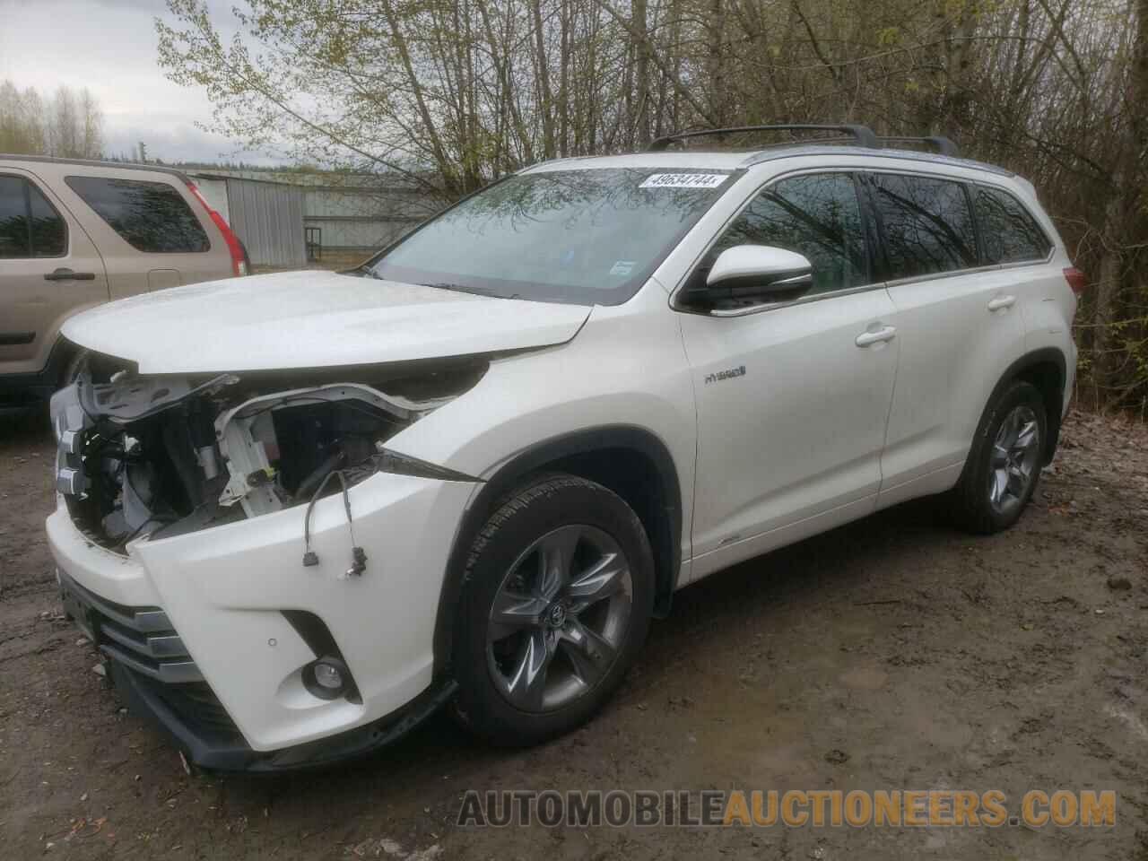 5TDDGRFHXKS078137 TOYOTA HIGHLANDER 2019