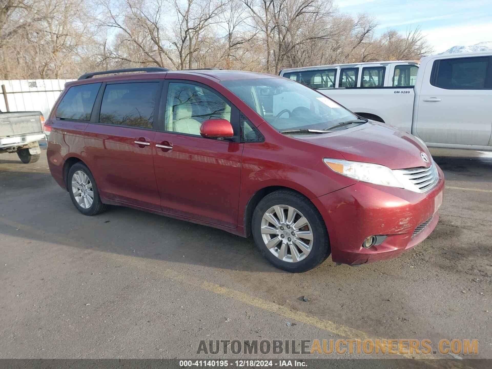 5TDDK3DC0BS011047 TOYOTA SIENNA 2011