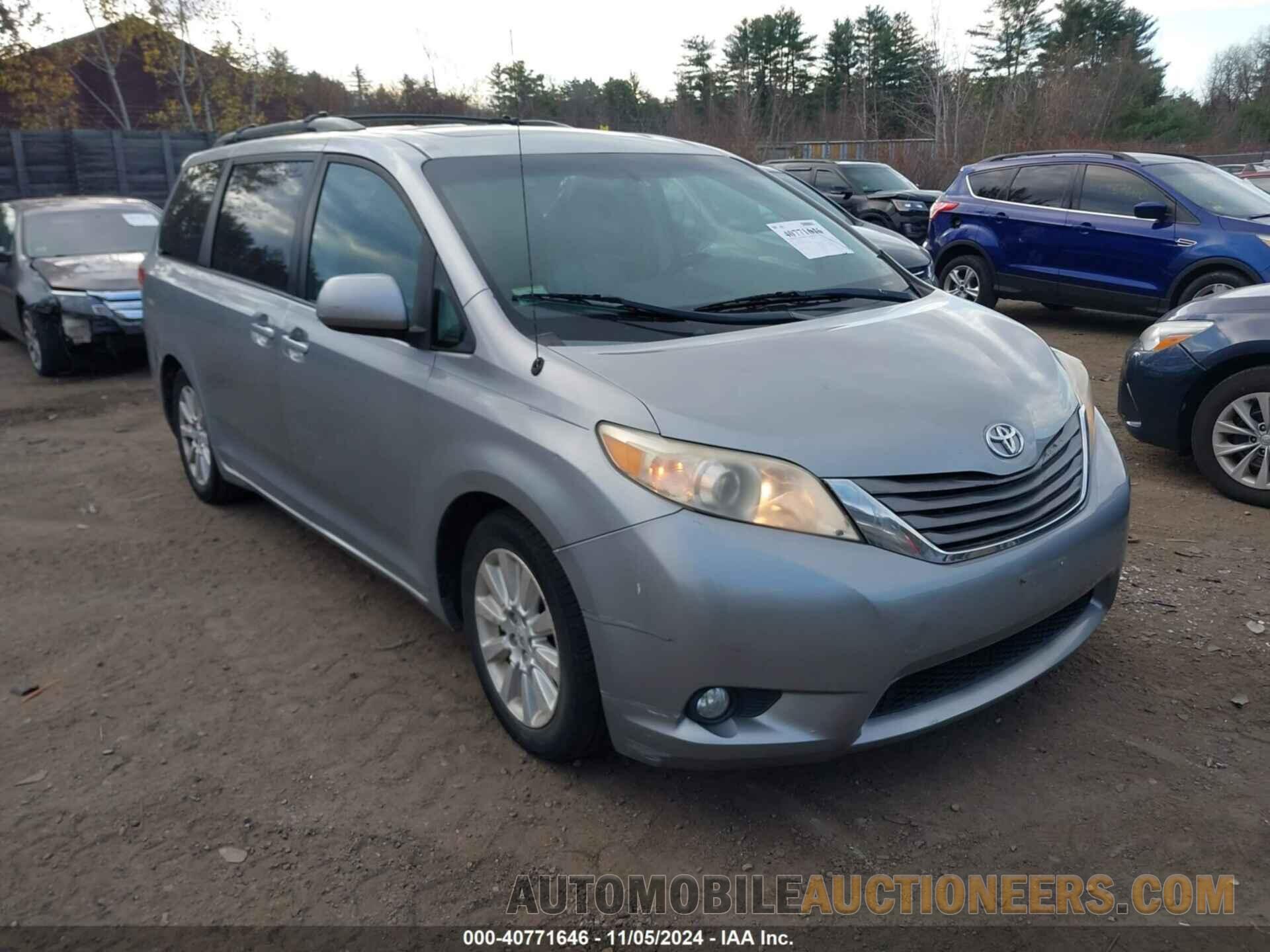 5TDDK3DC0BS013347 TOYOTA SIENNA 2011