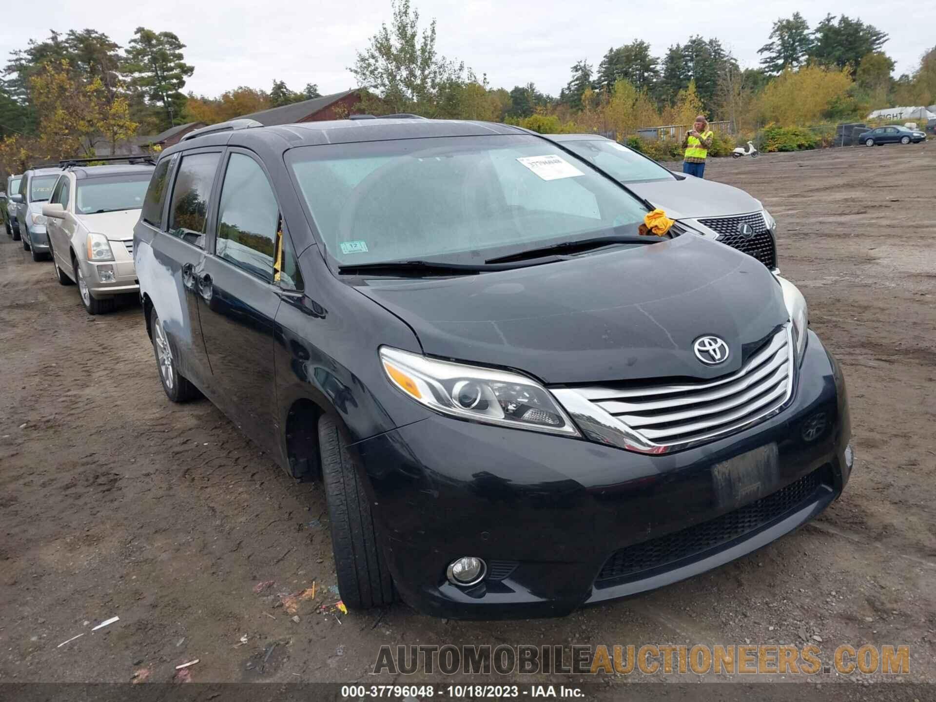 5TDDK3DC0FS109565 TOYOTA SIENNA 2015