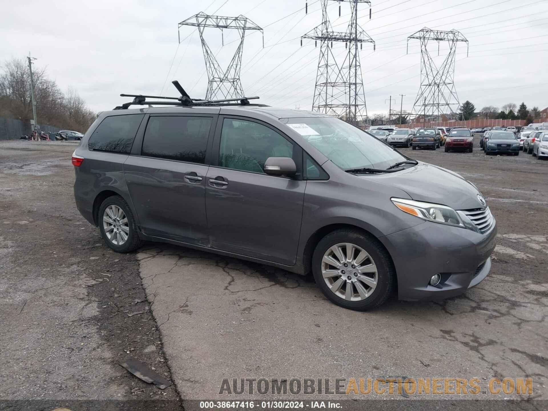 5TDDK3DC0FS112045 TOYOTA SIENNA 2015