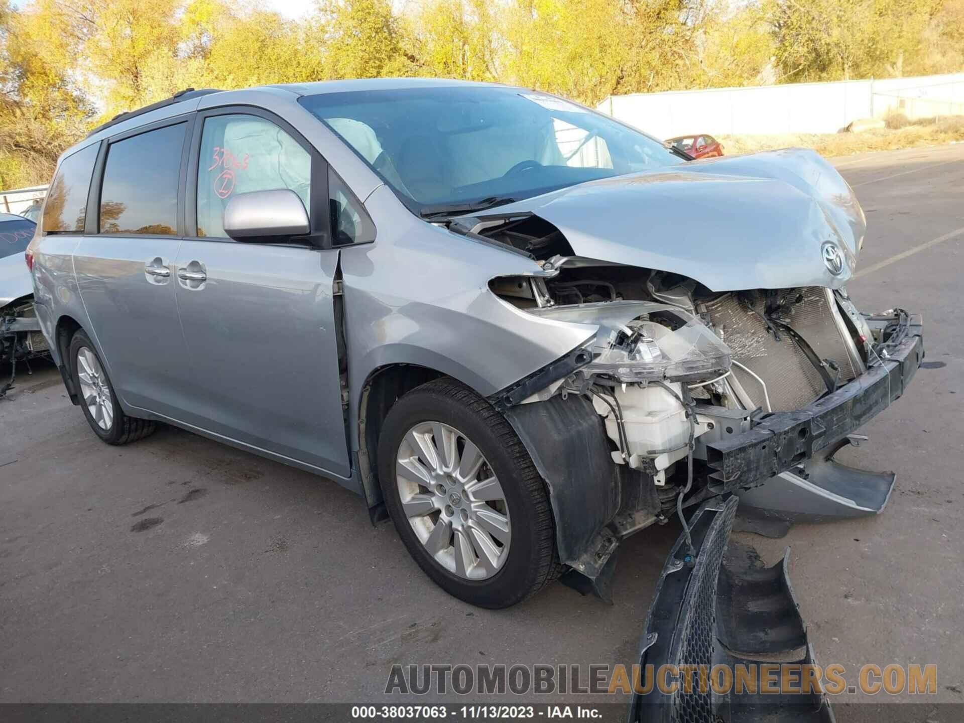 5TDDK3DC0FS113924 TOYOTA SIENNA 2015