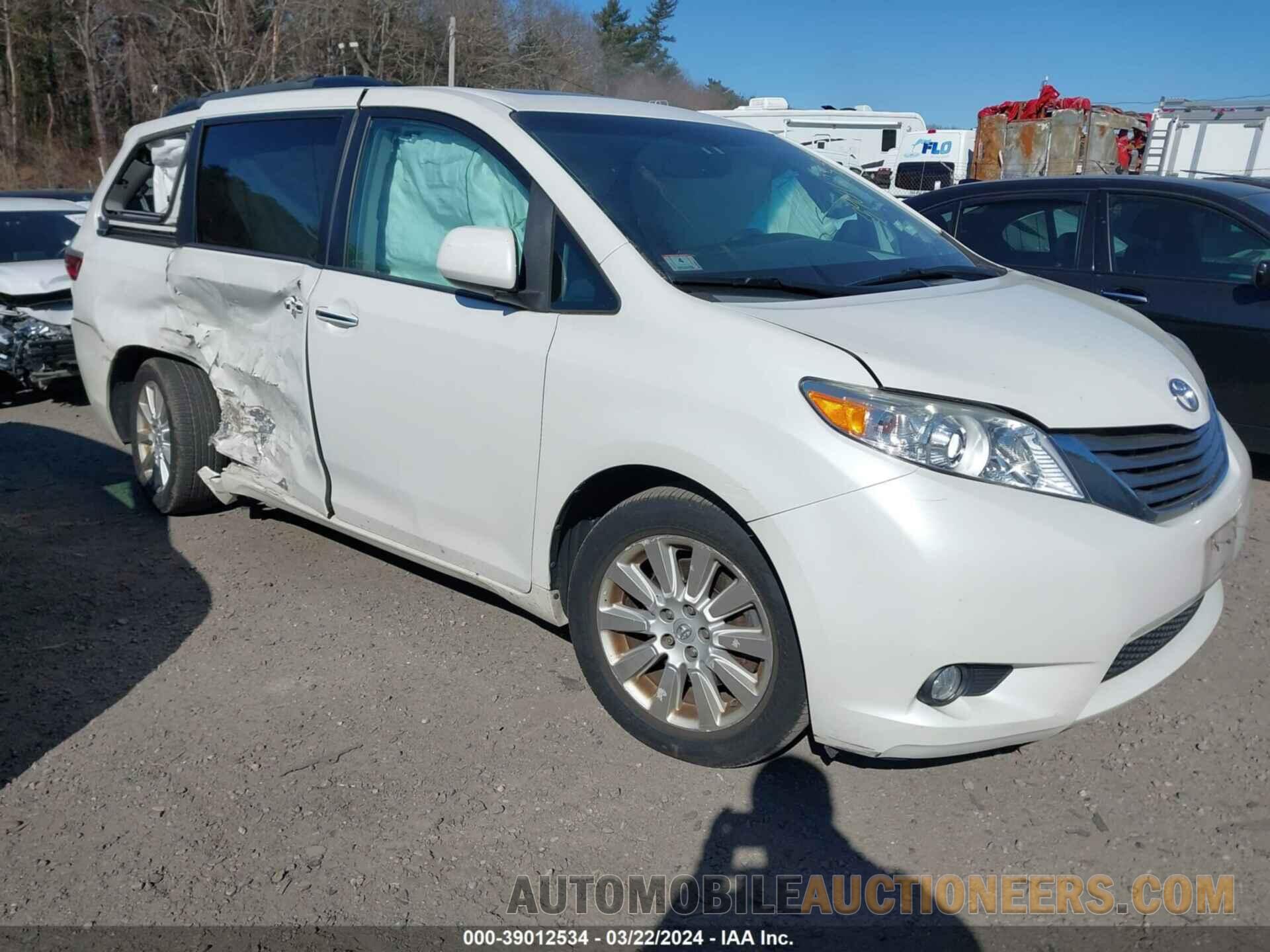 5TDDK3DC0FS116497 TOYOTA SIENNA 2015