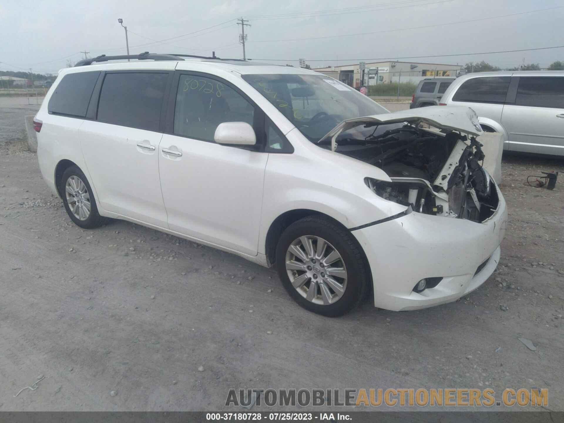 5TDDK3DC0FS123398 TOYOTA SIENNA 2015