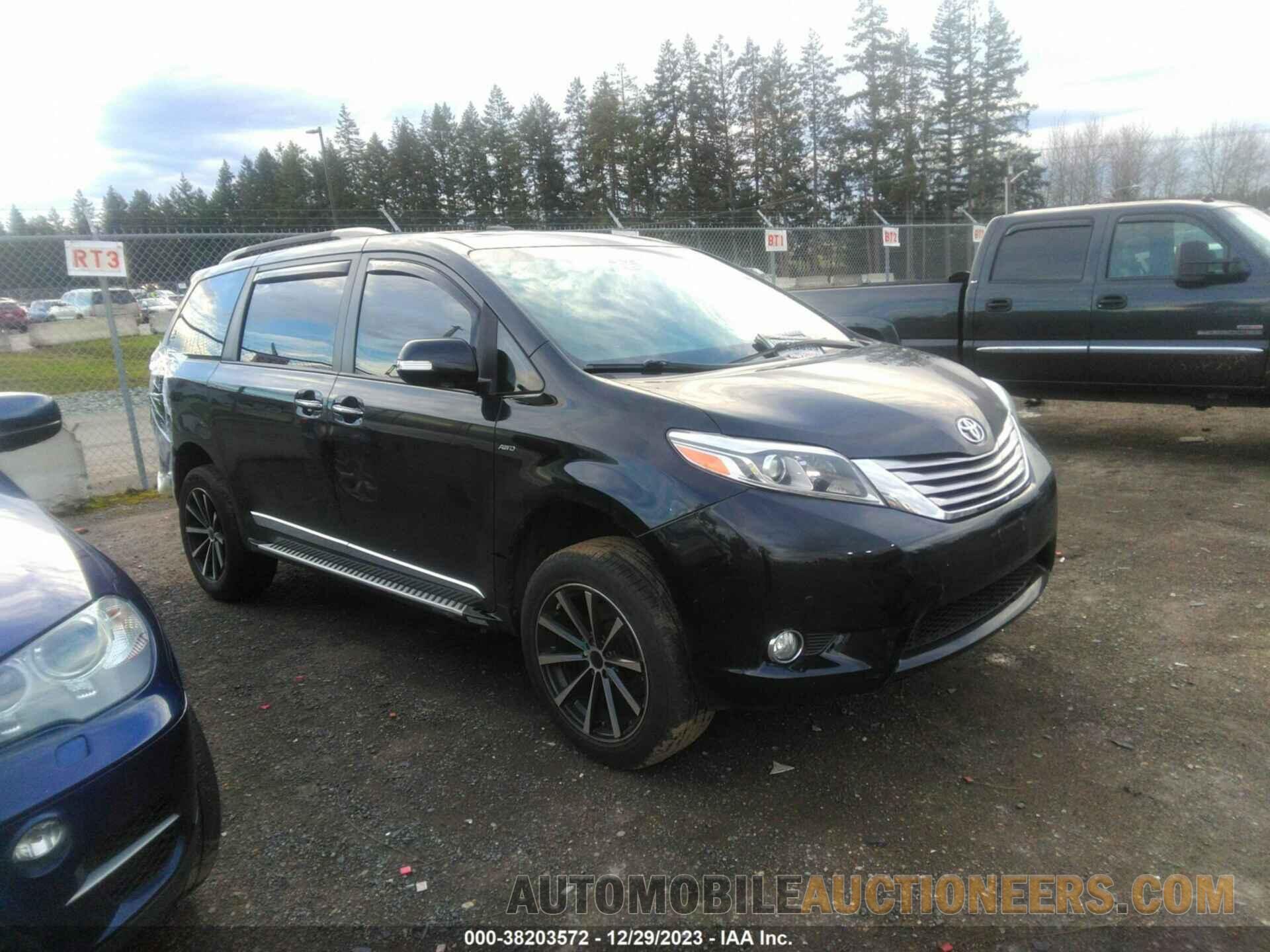 5TDDK3DC0GS136282 TOYOTA SIENNA 2016