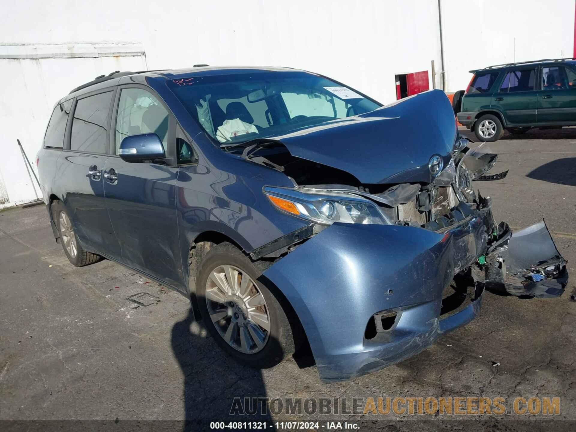 5TDDK3DC1FS108618 TOYOTA SIENNA 2015