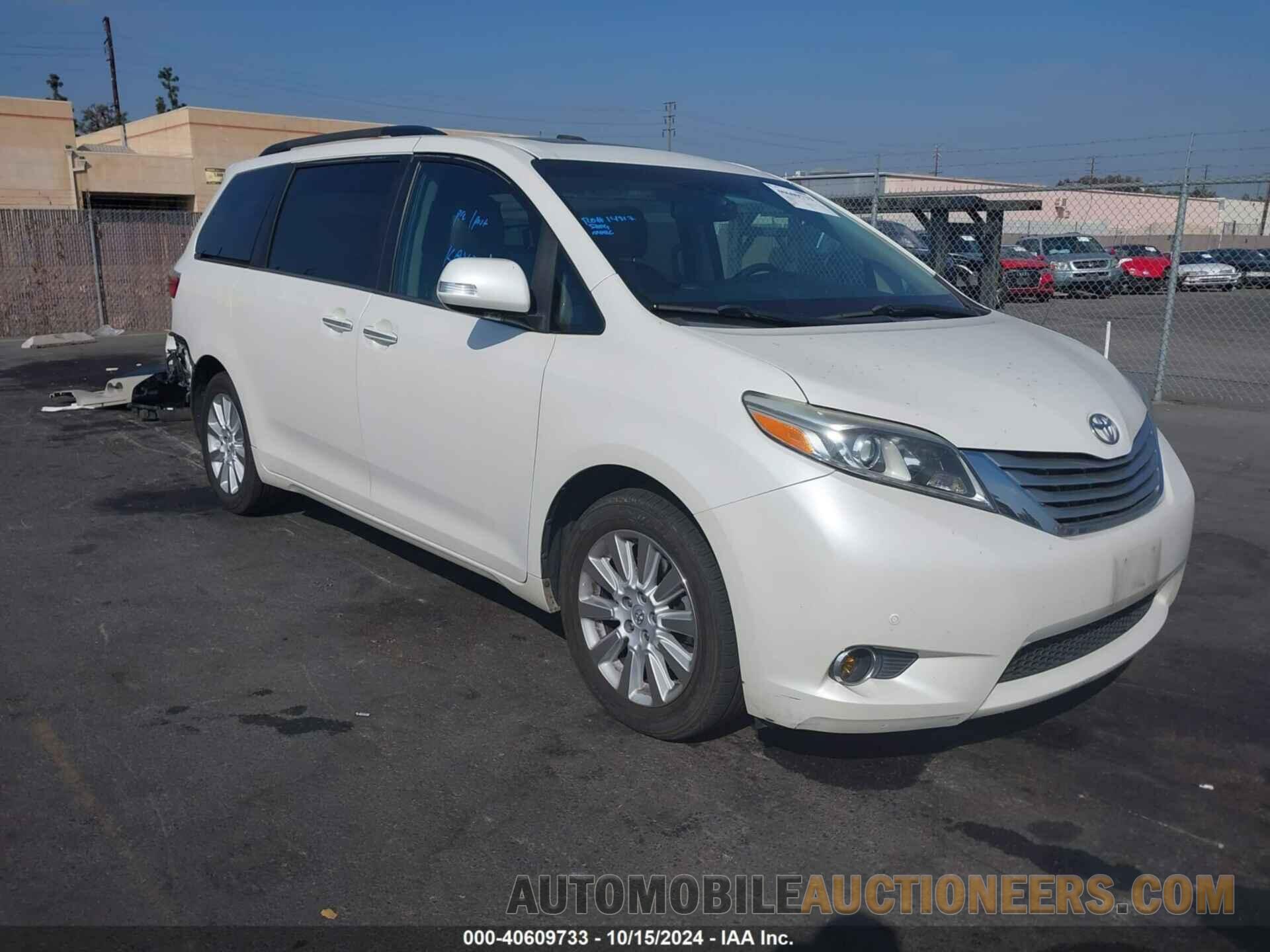 5TDDK3DC1FS112362 TOYOTA SIENNA 2015