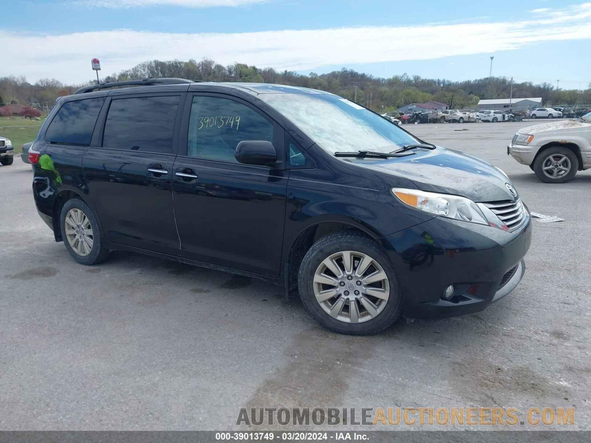 5TDDK3DC1FS113494 TOYOTA SIENNA 2015