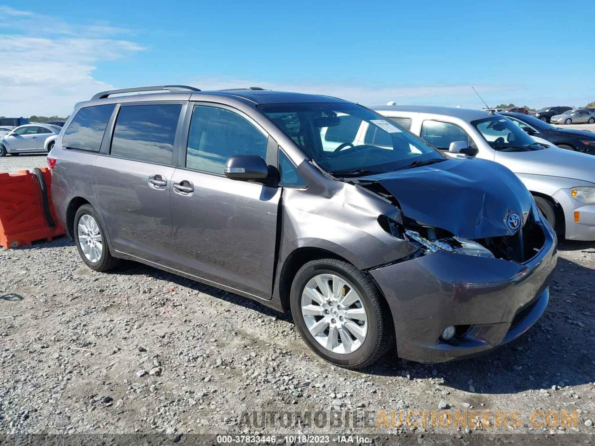 5TDDK3DC1FS115584 TOYOTA SIENNA 2015