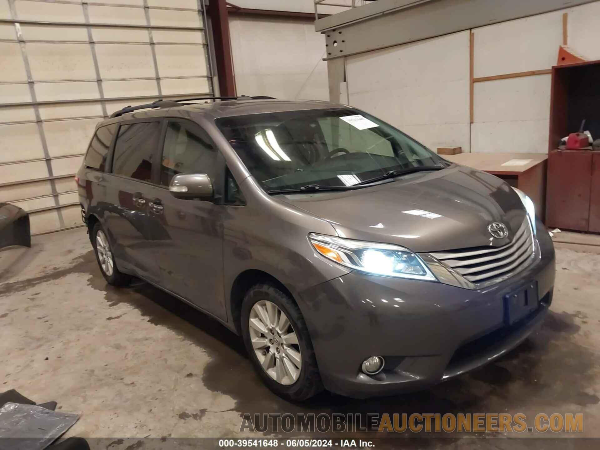 5TDDK3DC1FS120915 TOYOTA SIENNA 2015