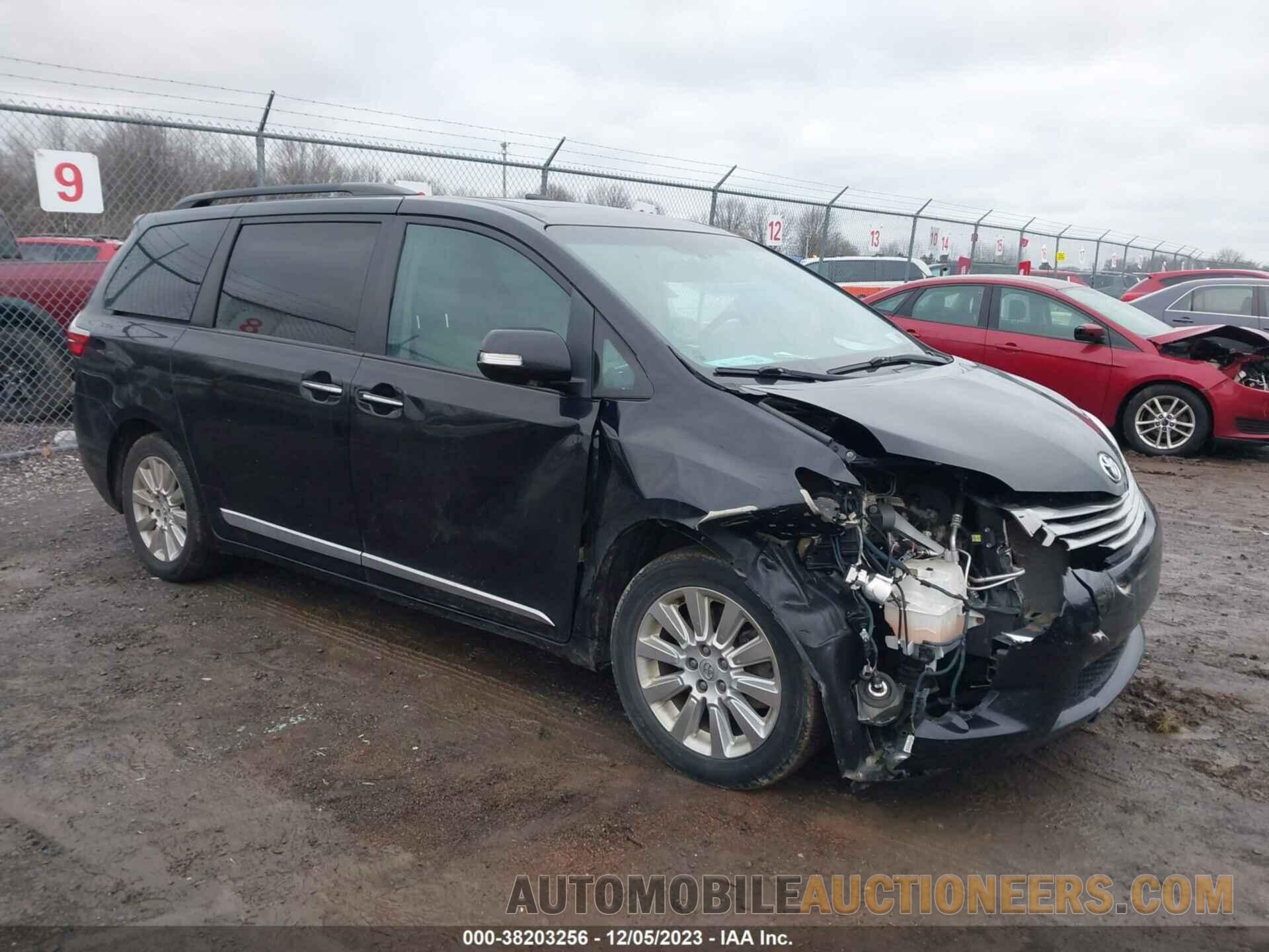 5TDDK3DC1FS122437 TOYOTA SIENNA 2015