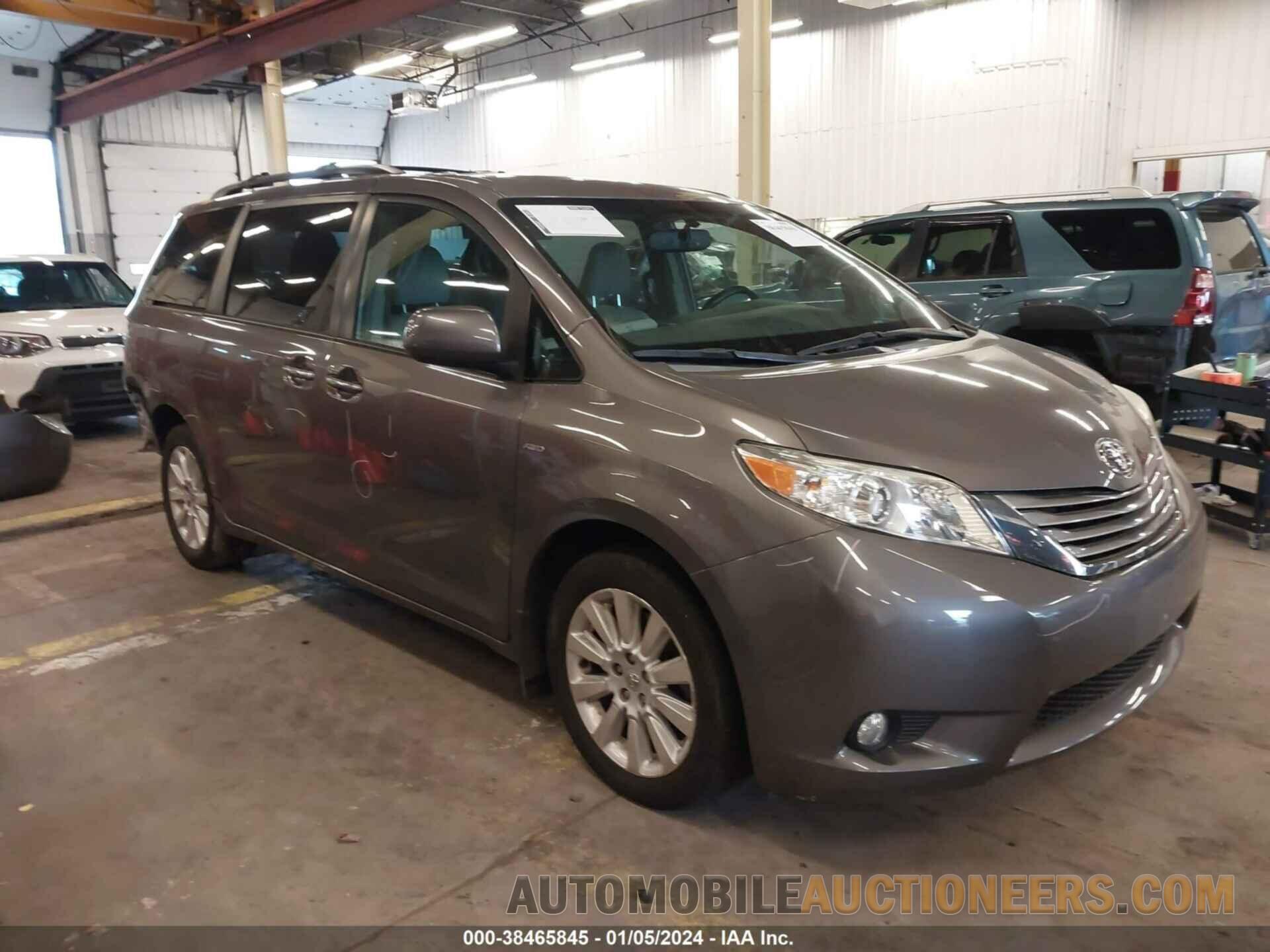 5TDDK3DC1GS133097 TOYOTA SIENNA 2016