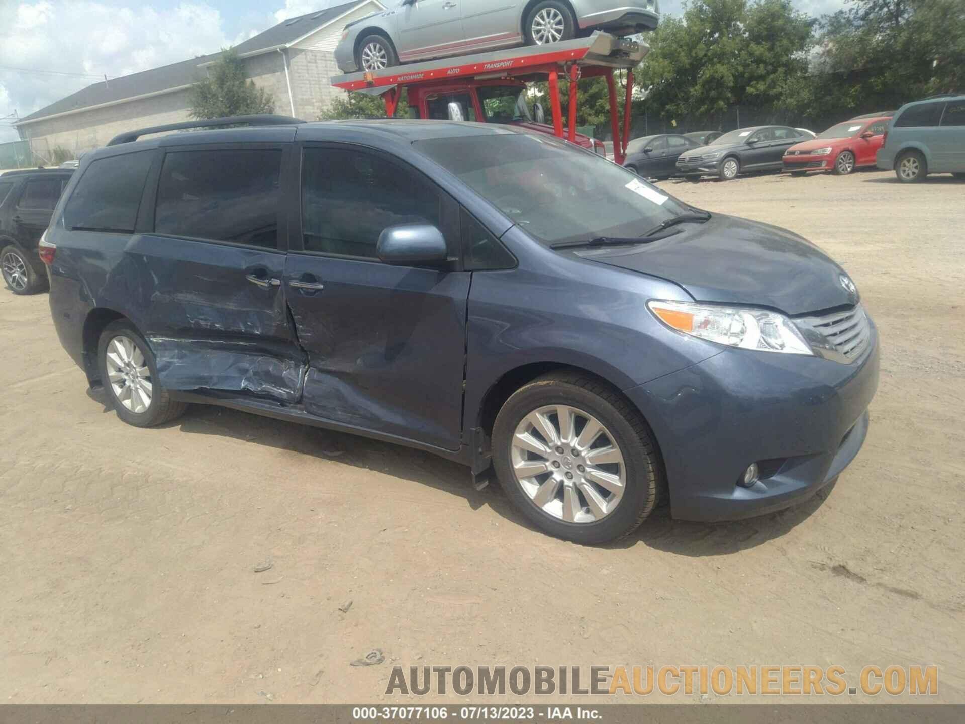 5TDDK3DC1GS134279 TOYOTA SIENNA 2016