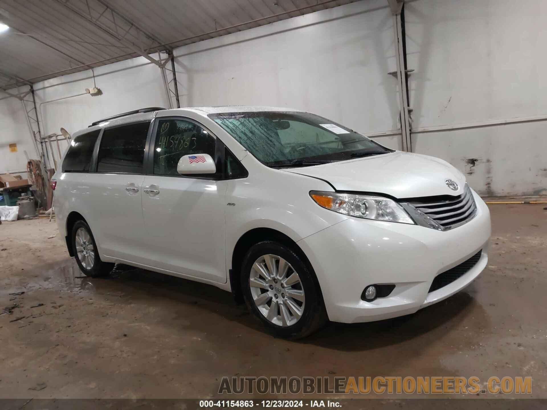 5TDDK3DC1GS135531 TOYOTA SIENNA 2016