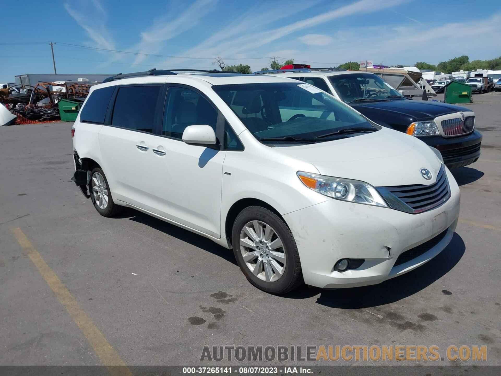 5TDDK3DC1GS135593 TOYOTA SIENNA 2016