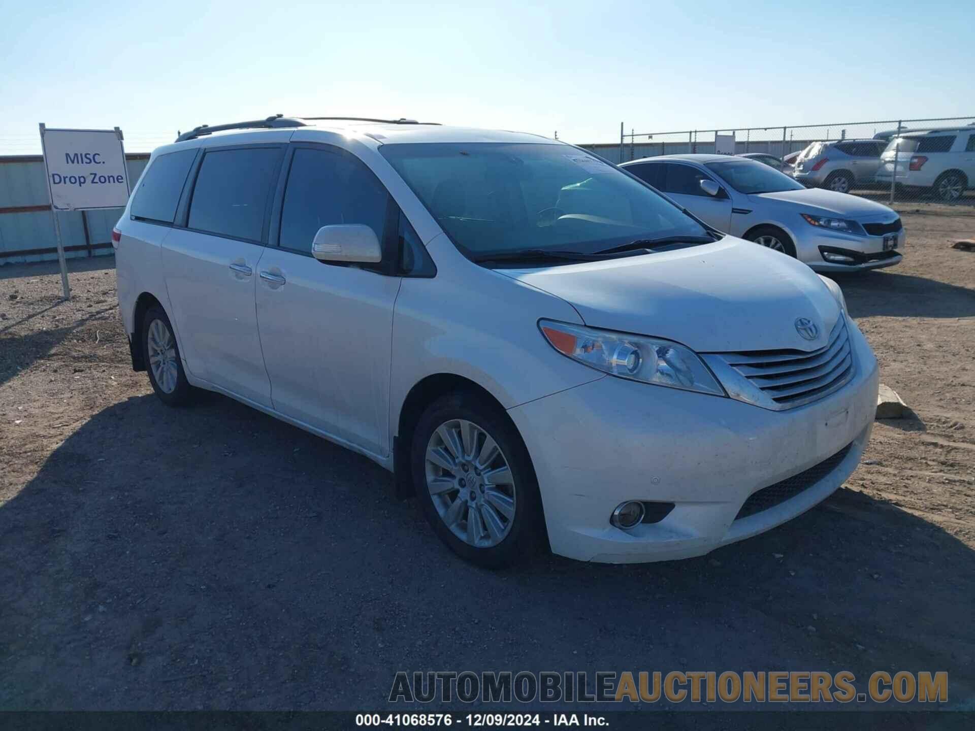 5TDDK3DC2DS069888 TOYOTA SIENNA 2013