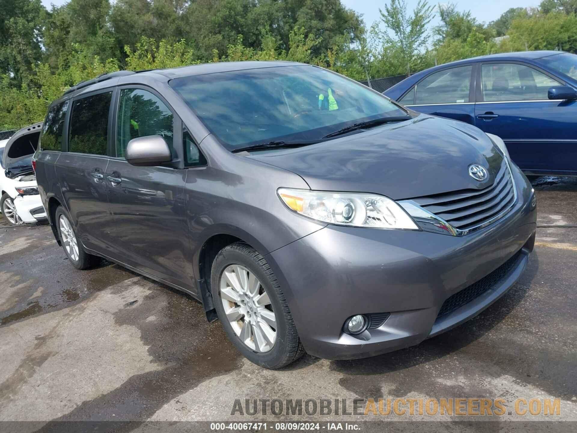 5TDDK3DC2FS096902 TOYOTA SIENNA 2015