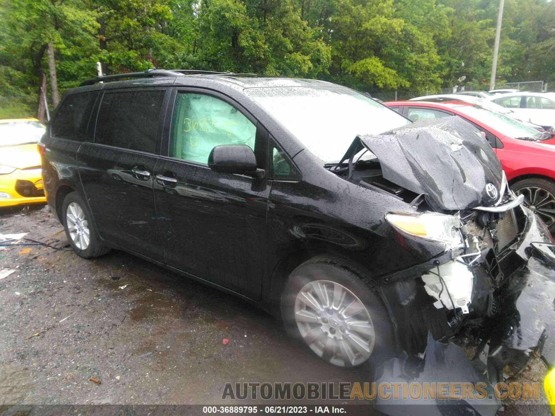 5TDDK3DC2FS100219 TOYOTA SIENNA 2015