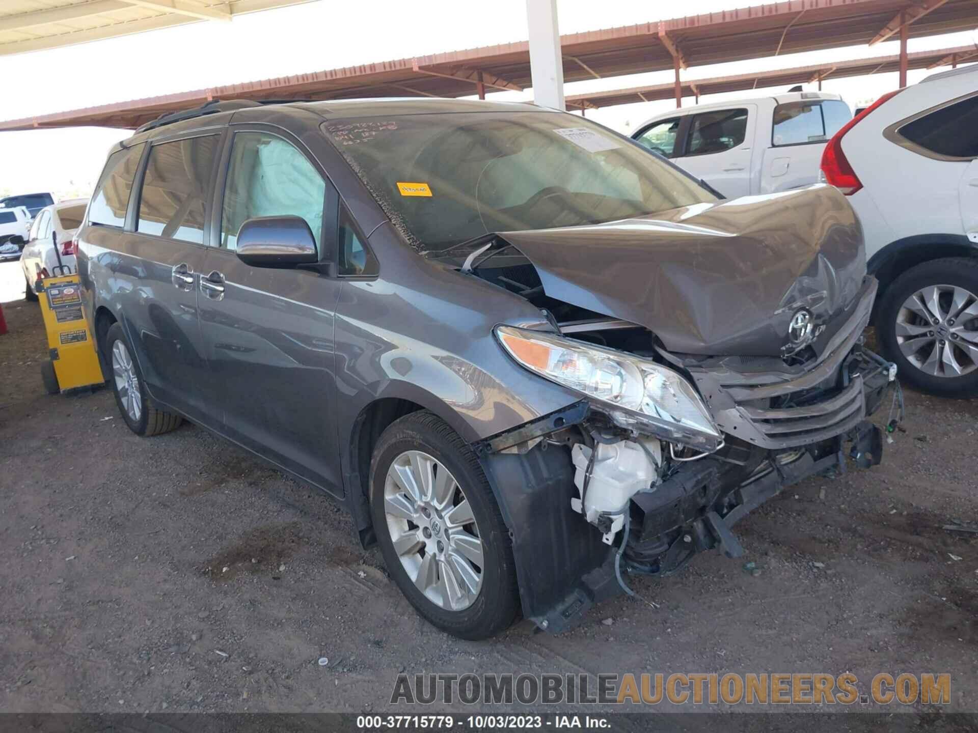 5TDDK3DC2FS106635 TOYOTA SIENNA 2015