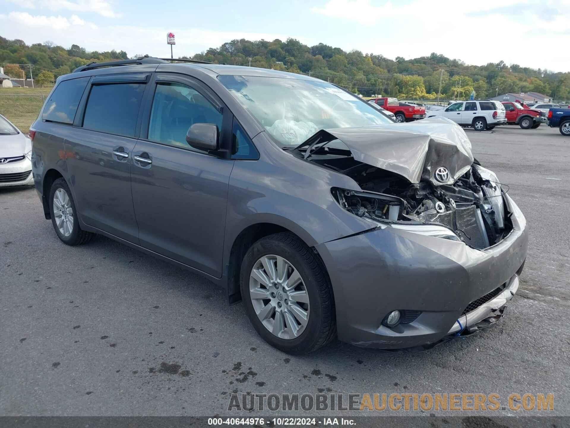 5TDDK3DC2FS118686 TOYOTA SIENNA 2015