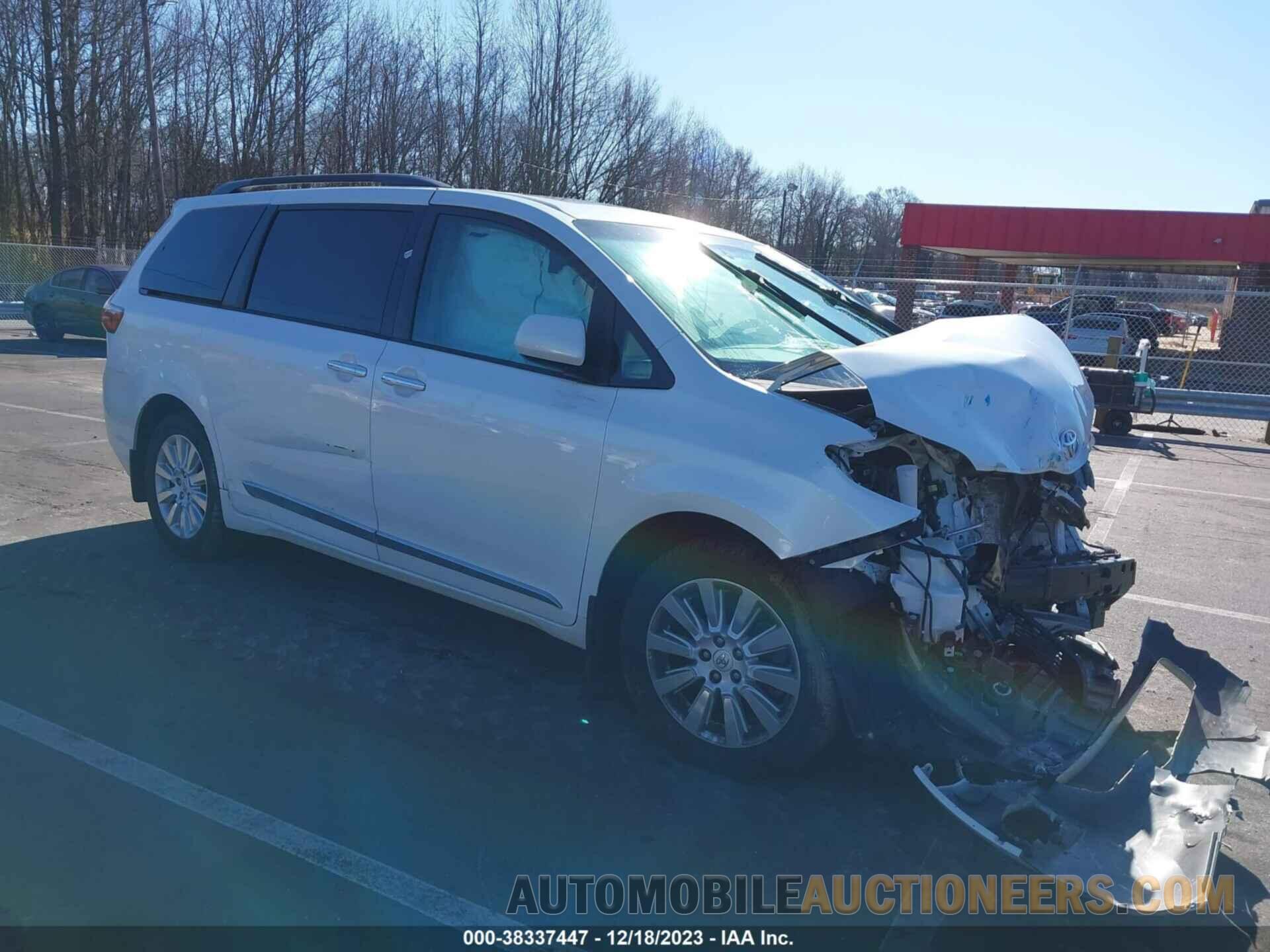 5TDDK3DC2FS121880 TOYOTA SIENNA 2015