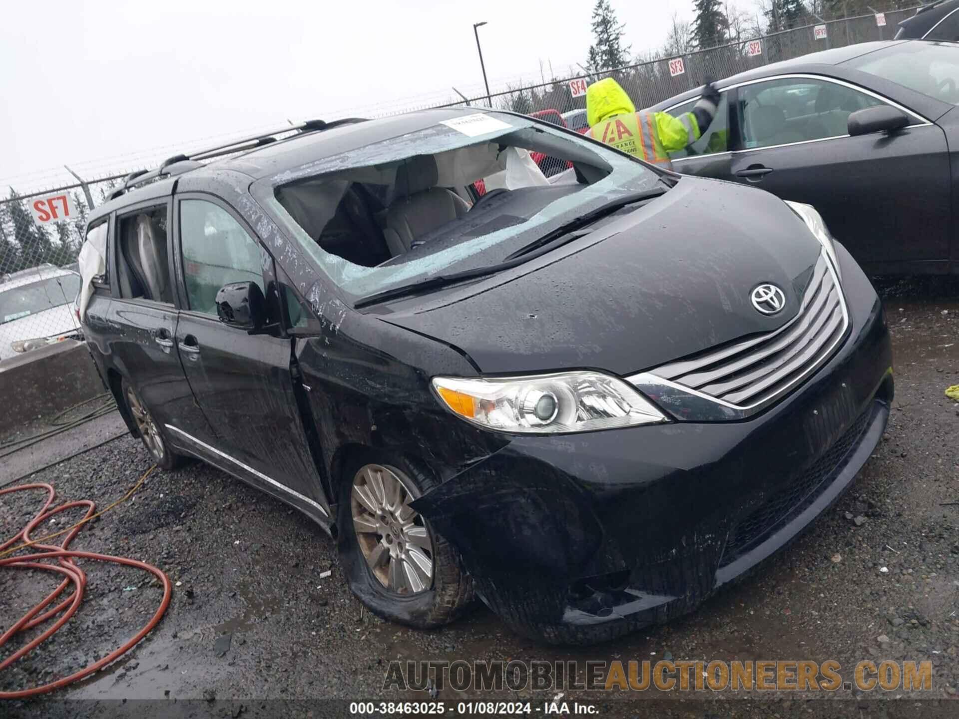 5TDDK3DC2GS140673 TOYOTA SIENNA 2016