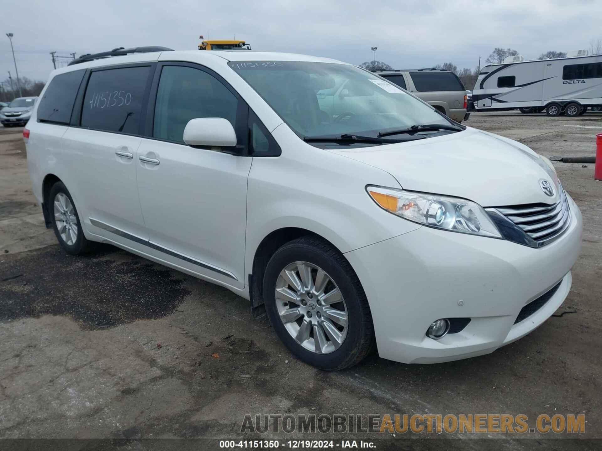 5TDDK3DC3BS023130 TOYOTA SIENNA 2011