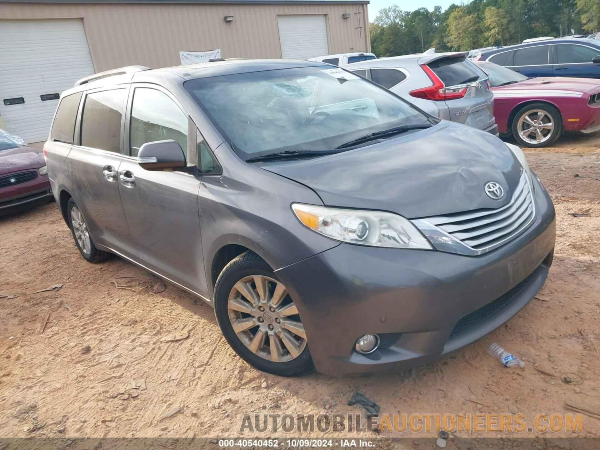 5TDDK3DC3ES082487 TOYOTA SIENNA 2014