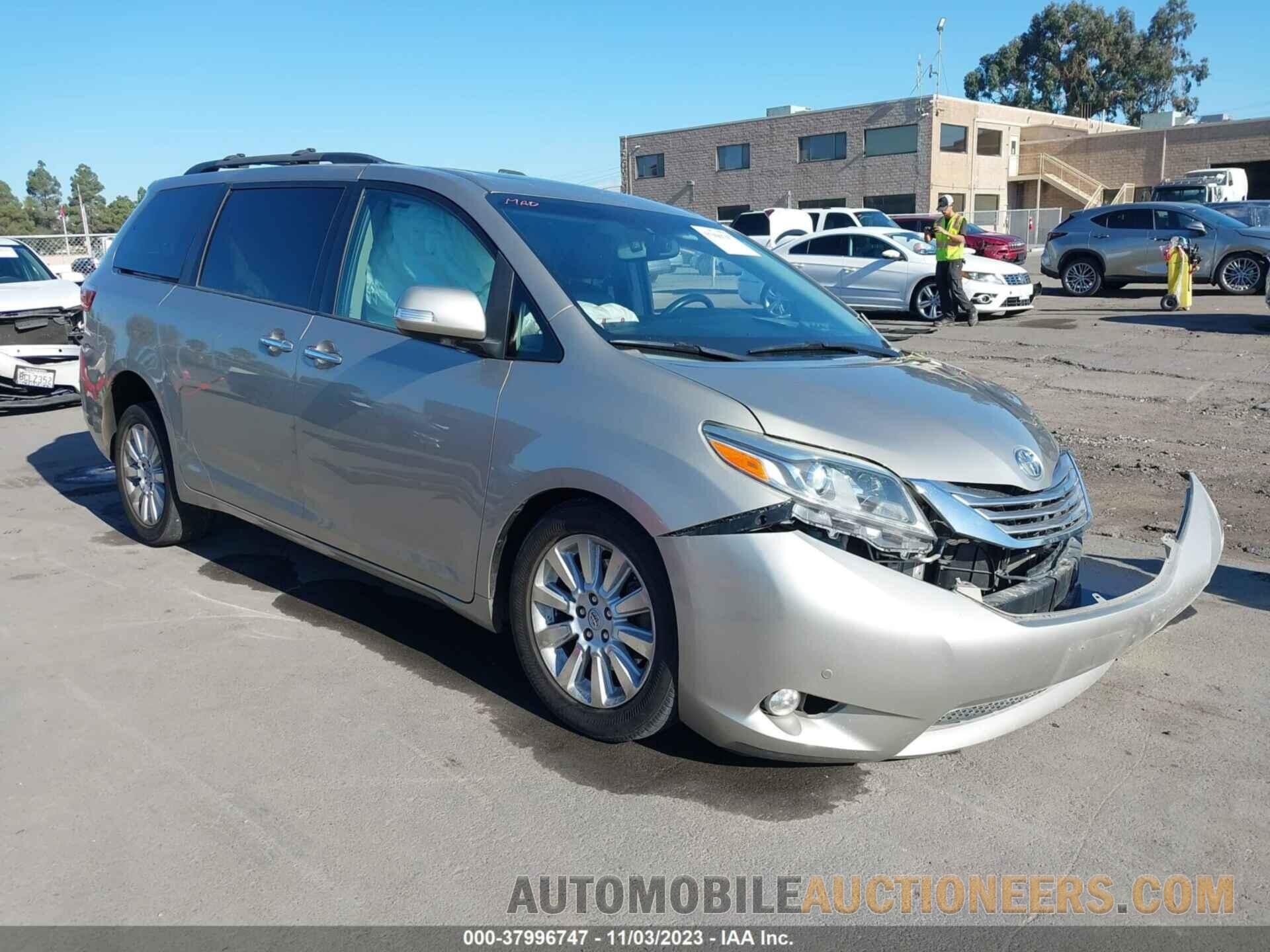 5TDDK3DC3FS101721 TOYOTA SIENNA 2015