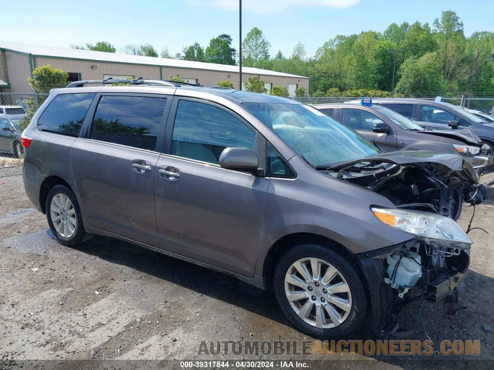 5TDDK3DC3FS121922 TOYOTA SIENNA 2015