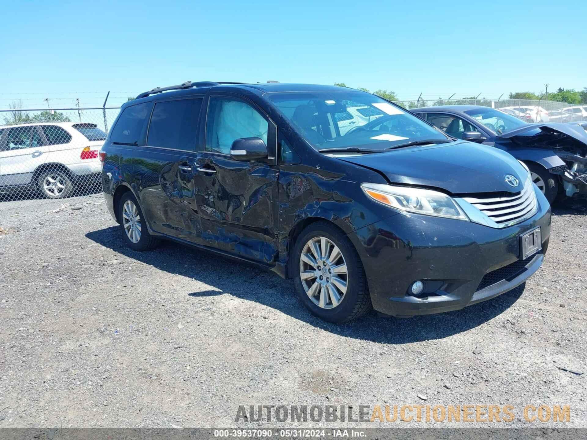 5TDDK3DC3FS123427 TOYOTA SIENNA 2015