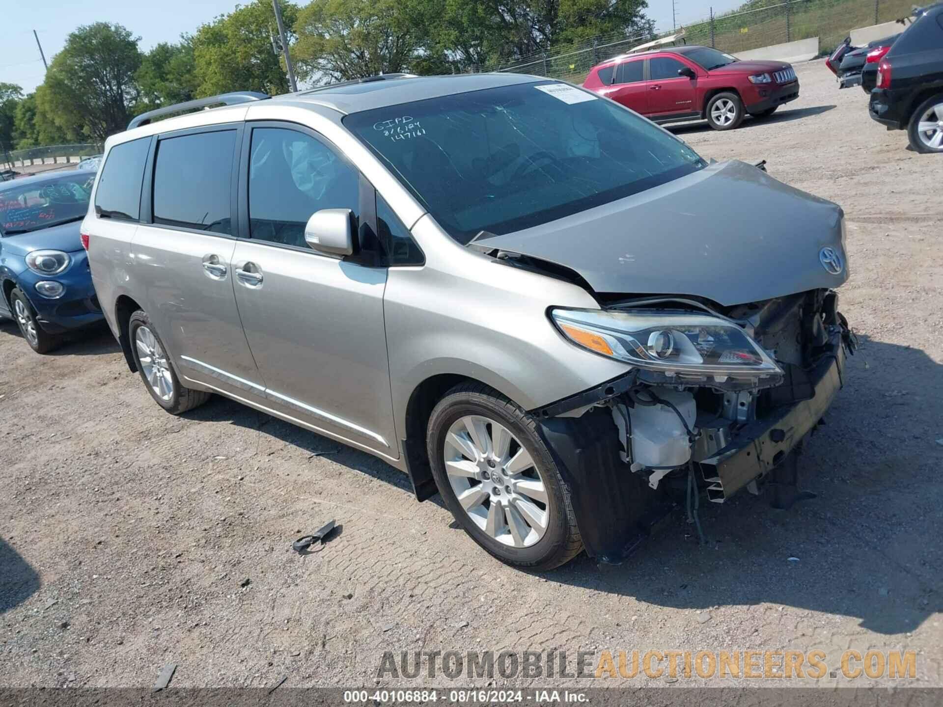 5TDDK3DC3FS128062 TOYOTA SIENNA 2015