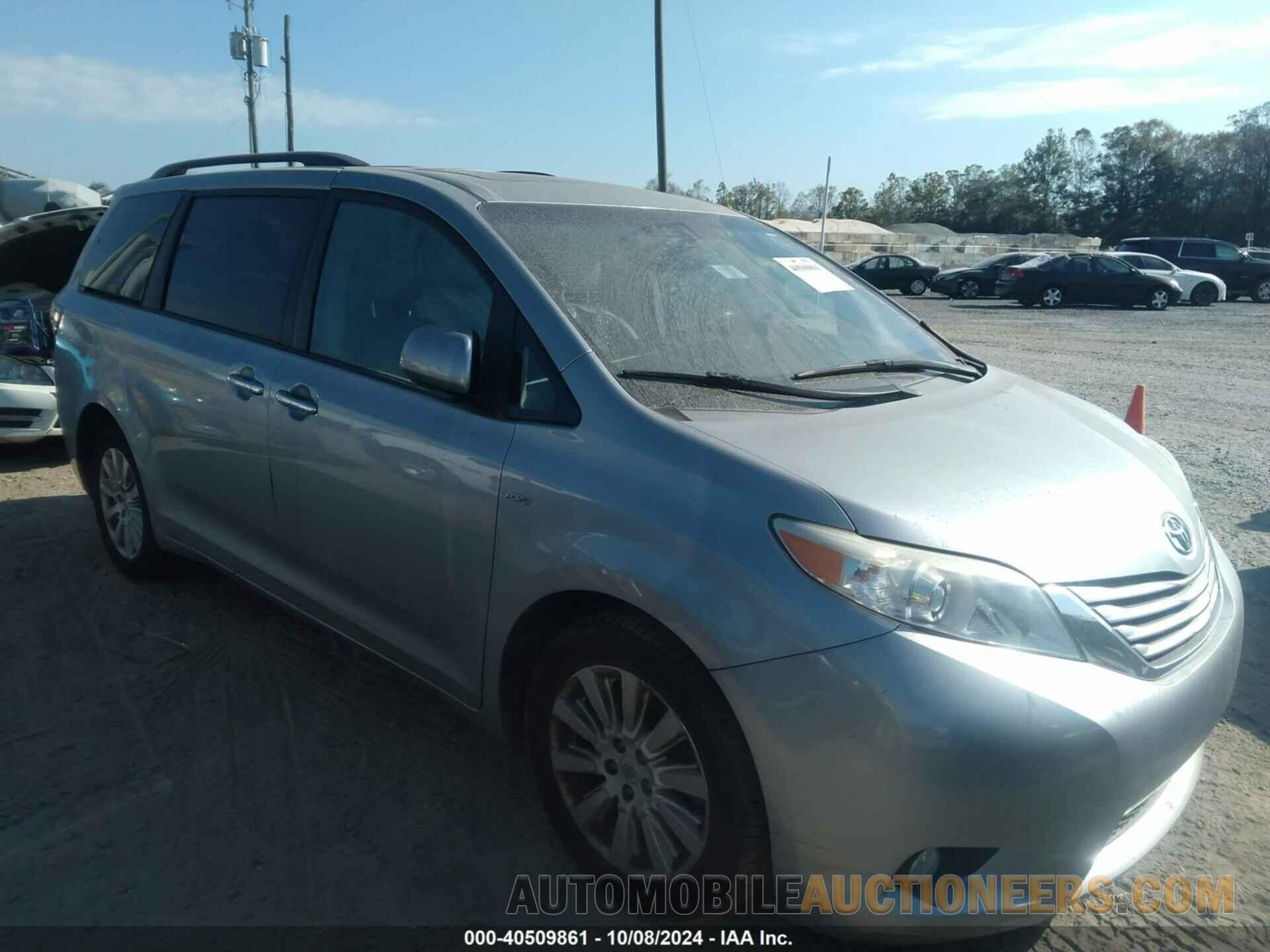 5TDDK3DC3GS131397 TOYOTA SIENNA 2016