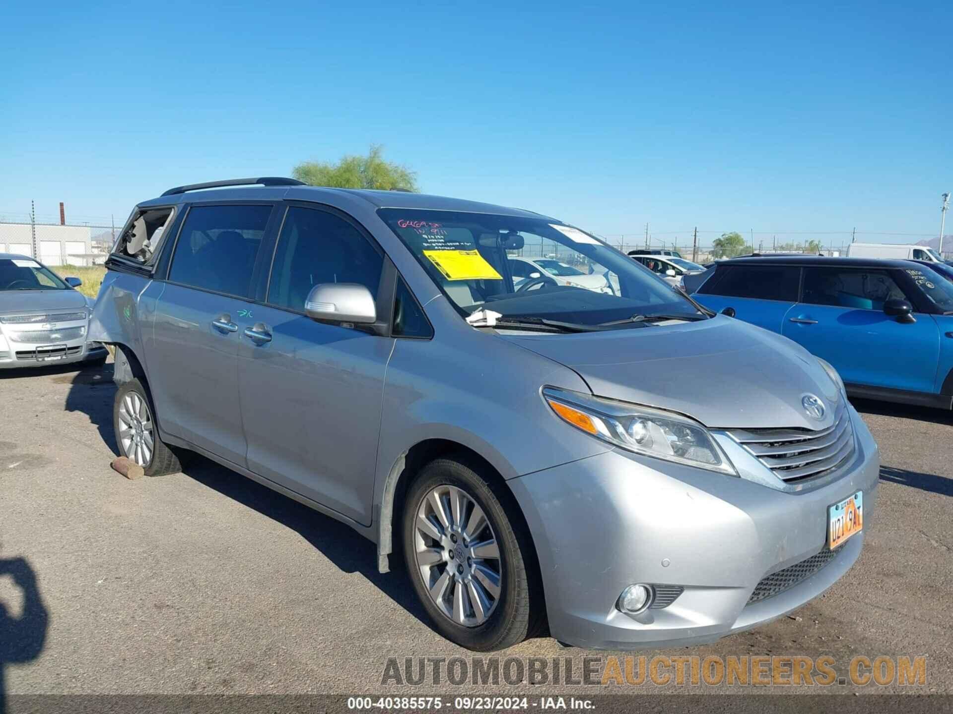 5TDDK3DC4FS099882 TOYOTA SIENNA 2015