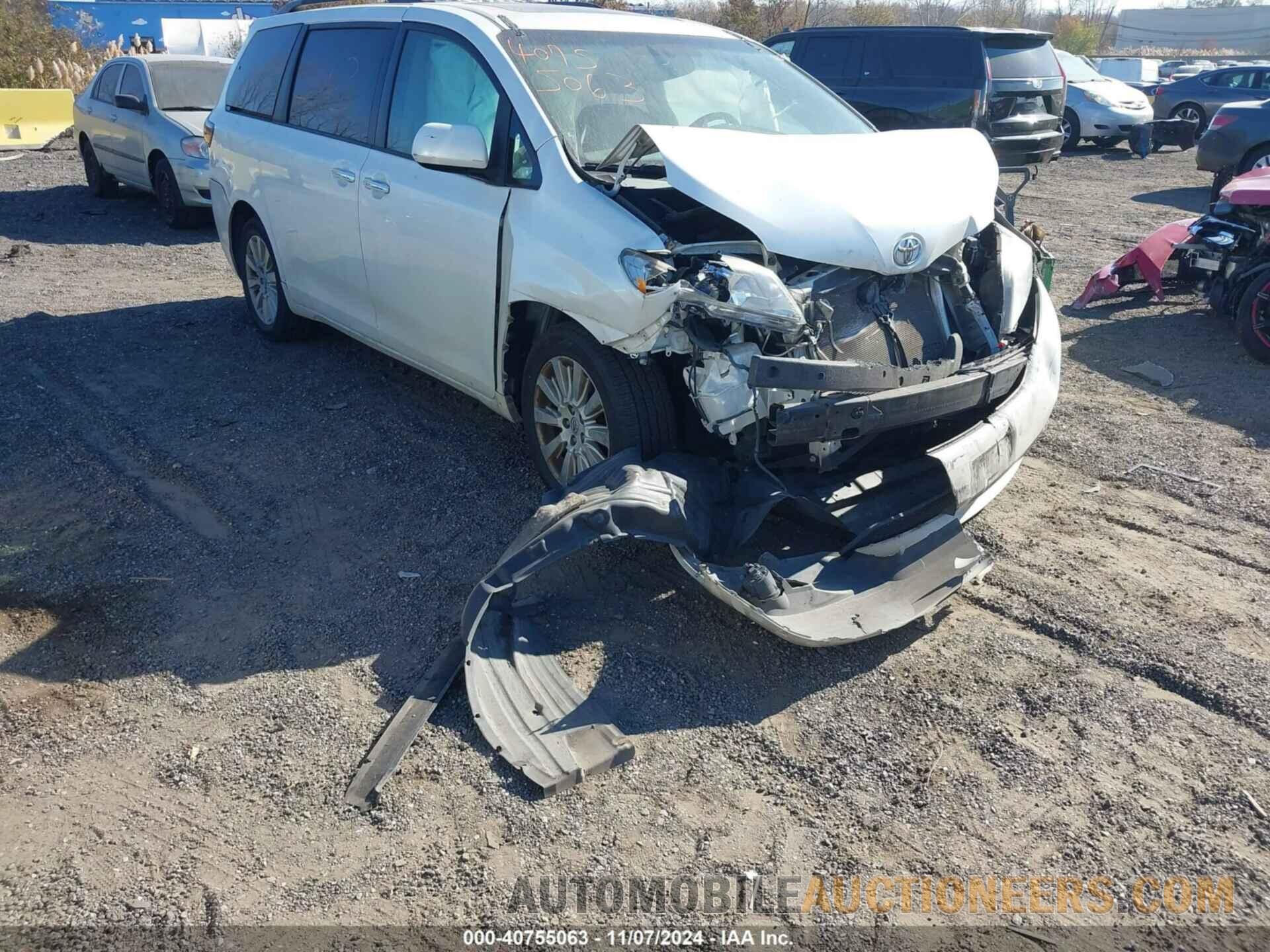 5TDDK3DC4FS101226 TOYOTA SIENNA 2015