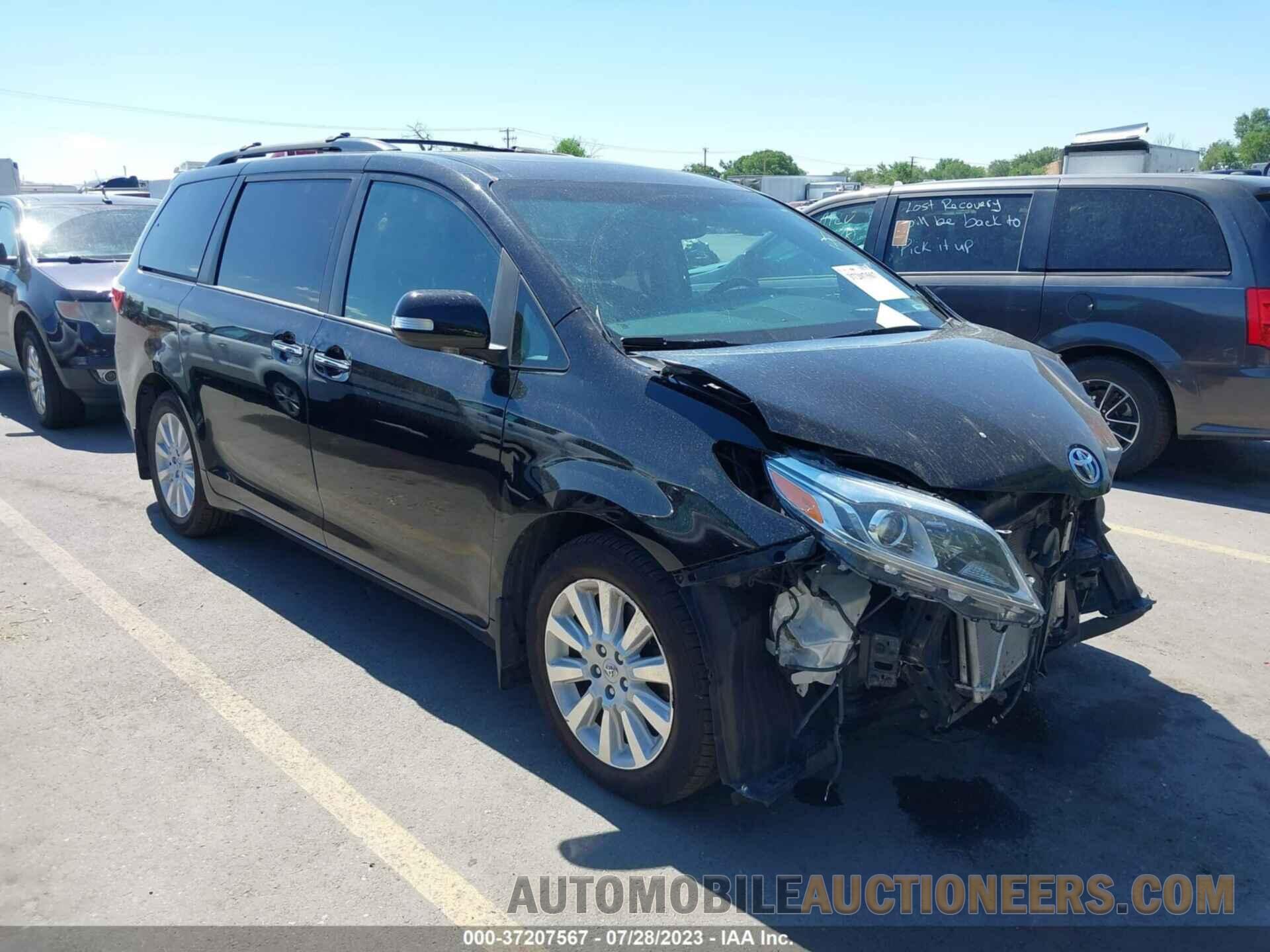 5TDDK3DC4FS116793 TOYOTA SIENNA 2015