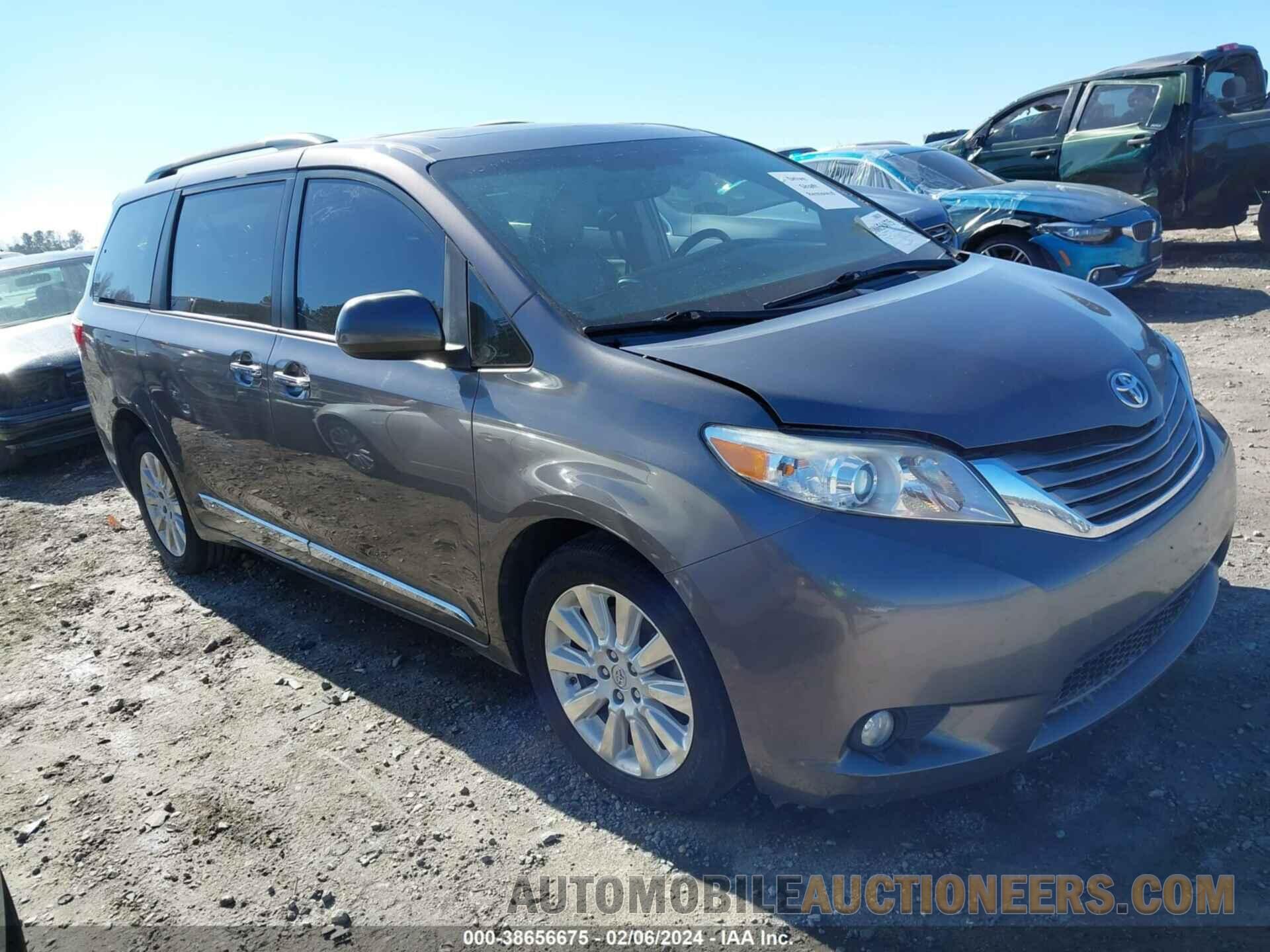 5TDDK3DC4FS126997 TOYOTA SIENNA 2015