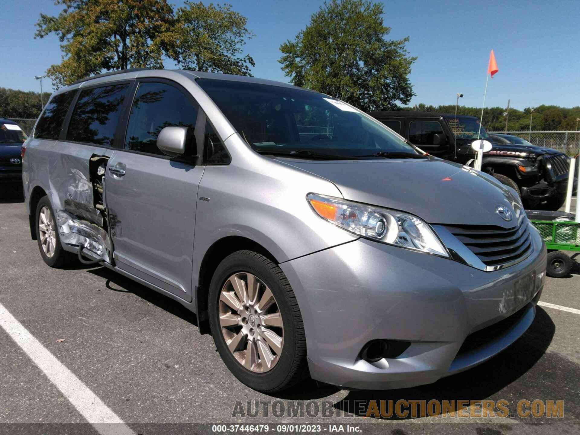 5TDDK3DC4GS139783 TOYOTA SIENNA 2016