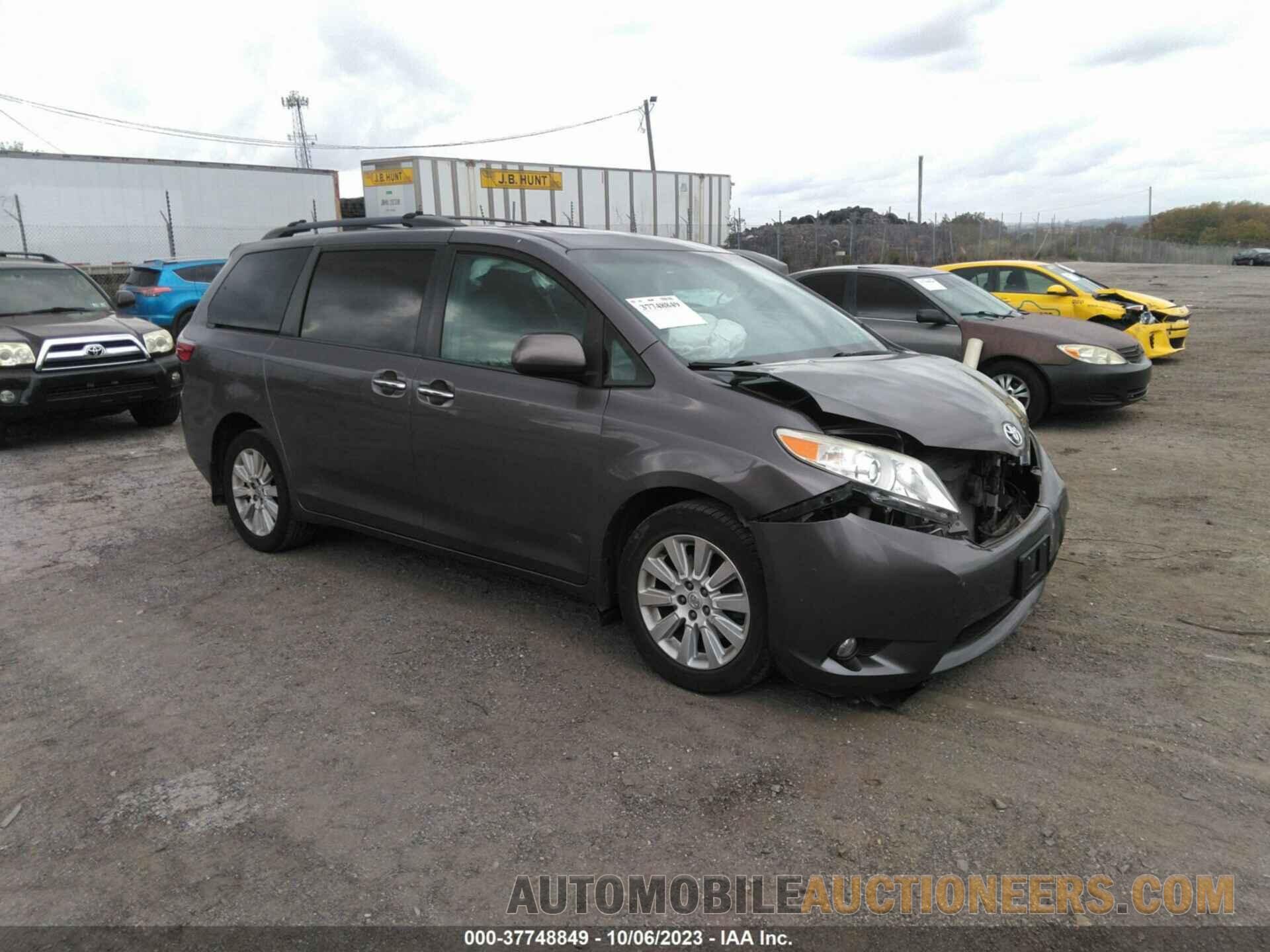 5TDDK3DC5FS100201 TOYOTA SIENNA 2015