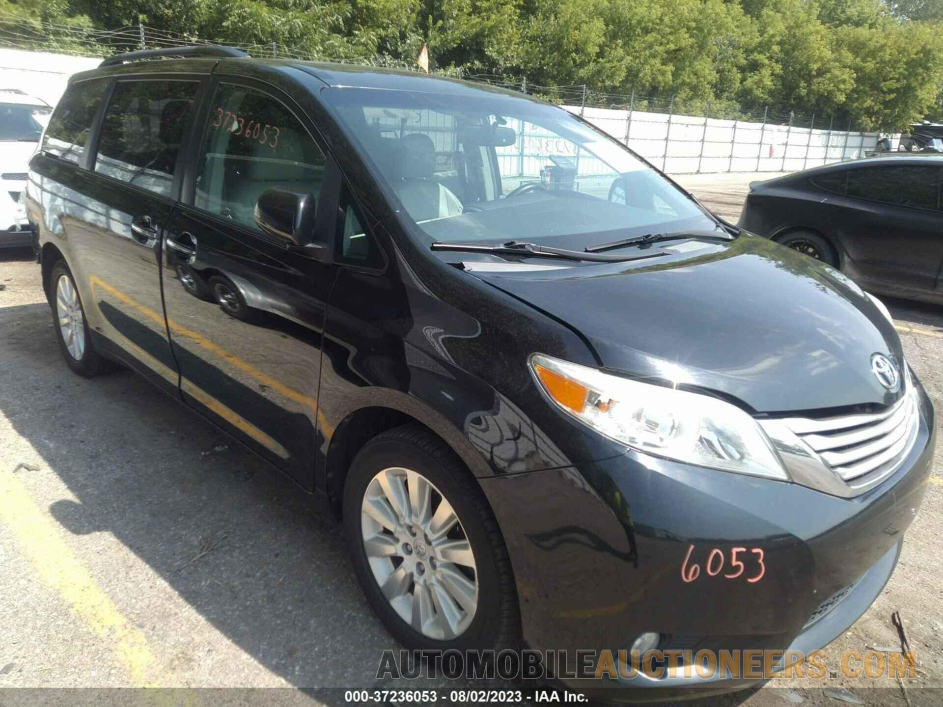 5TDDK3DC5FS126457 TOYOTA SIENNA 2015