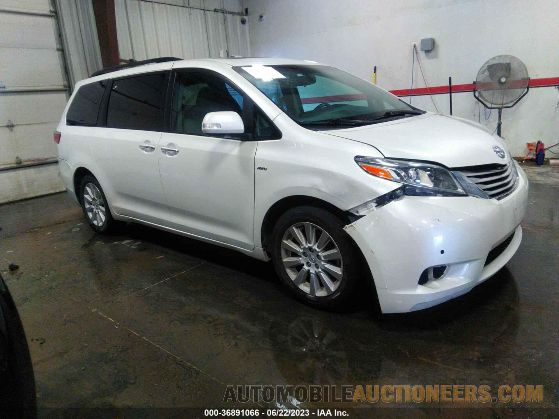 5TDDK3DC5GS135354 TOYOTA SIENNA 2016