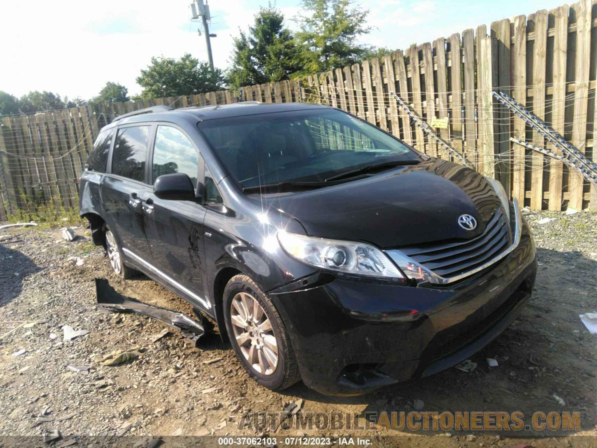 5TDDK3DC5GS141400 TOYOTA SIENNA 2016