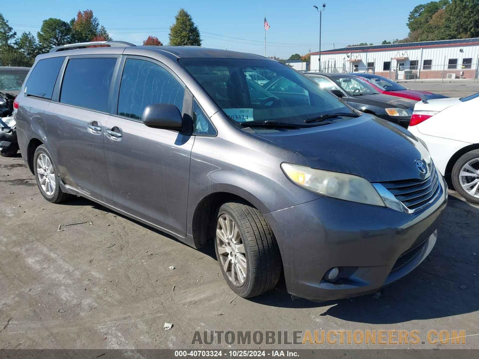 5TDDK3DC6BS007844 TOYOTA SIENNA 2011