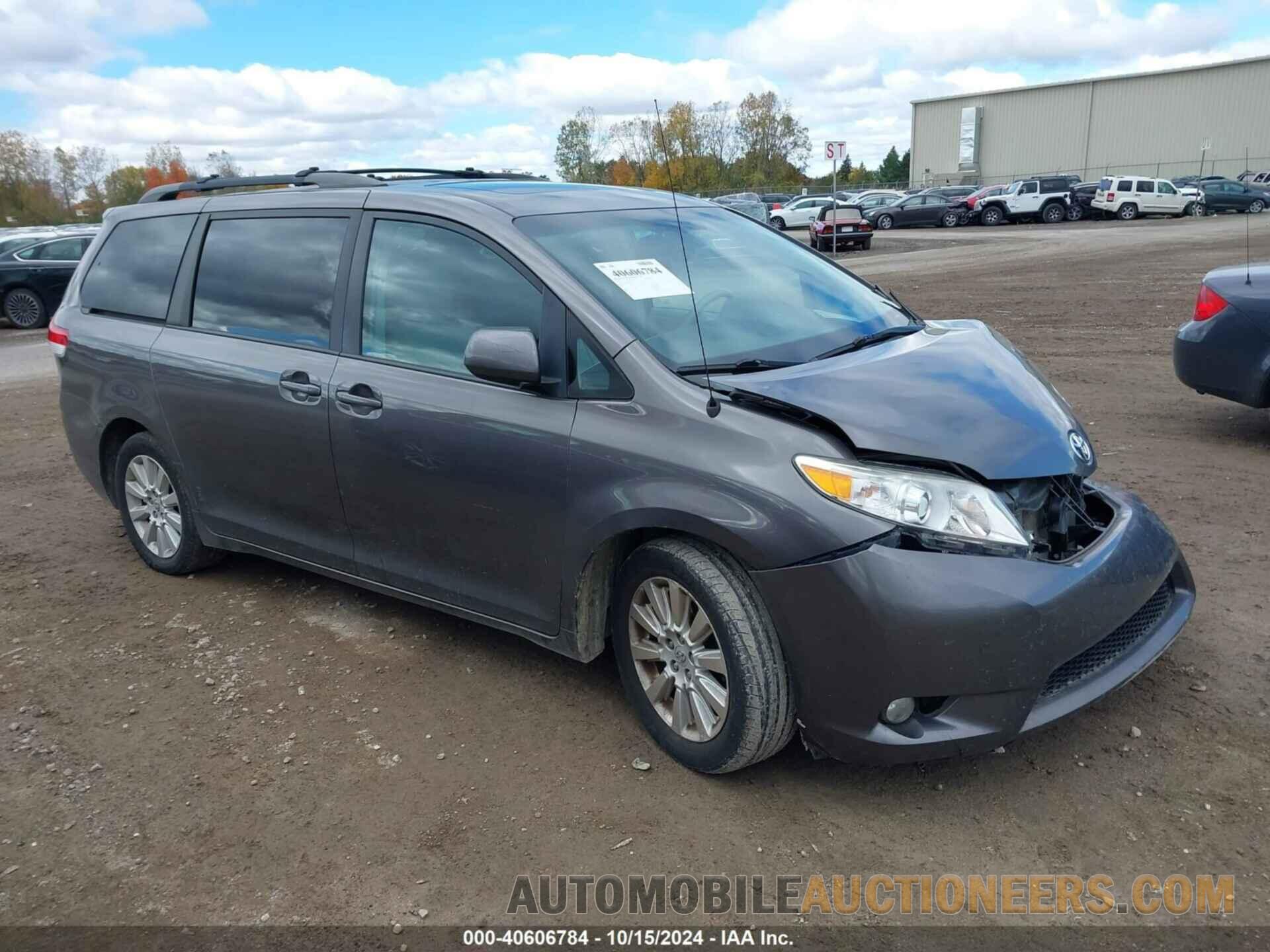 5TDDK3DC6CS031403 TOYOTA SIENNA 2012